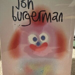 SOLD- @market place - Jon Burgerman Colorful Art Print